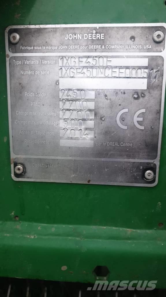 John Deere F 450 محزمات مستديرة