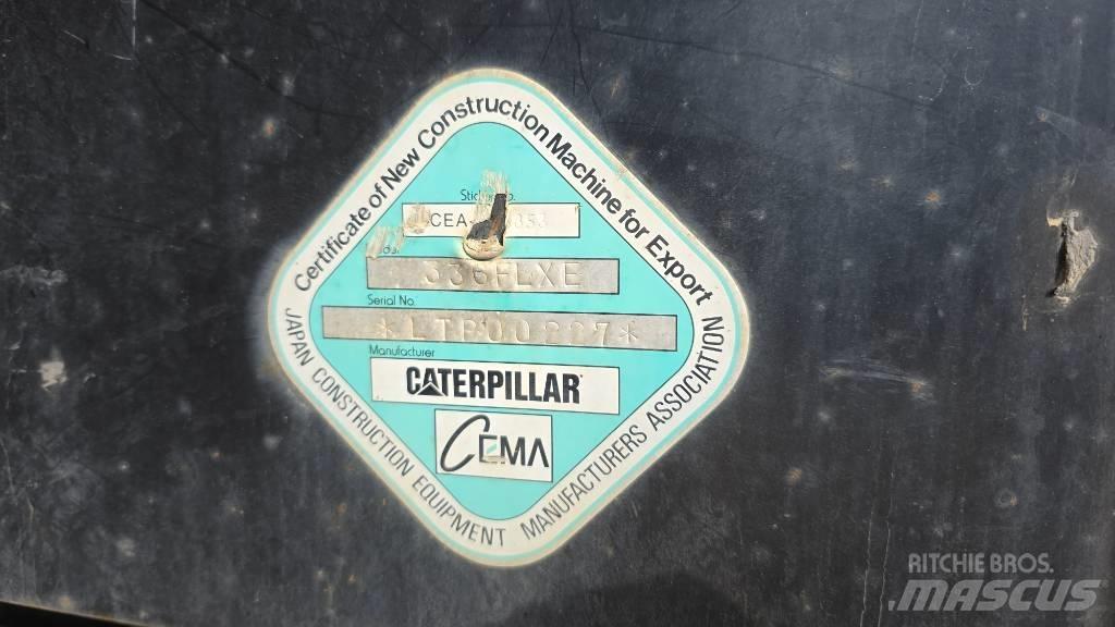 CAT 336 F L حفارات زحافة