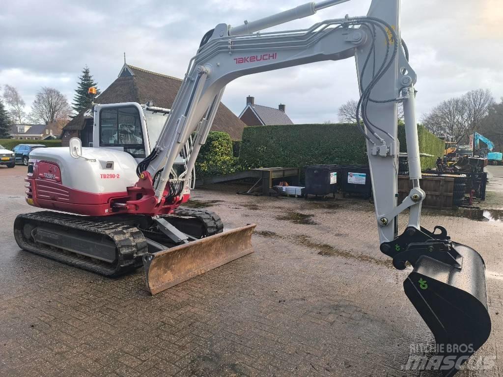 Takeuchi tb290-2 حفارات وسط 7 طن - 12 طن