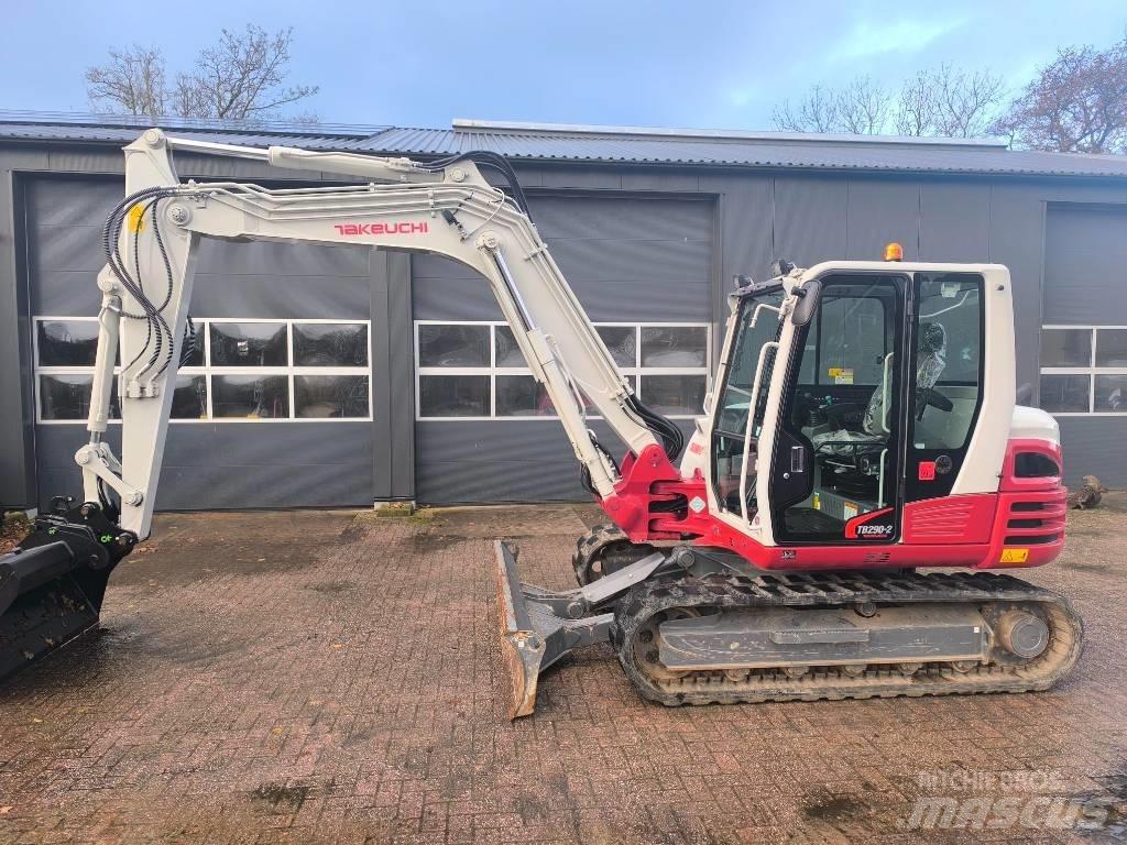 Takeuchi tb290-2 حفارات وسط 7 طن - 12 طن