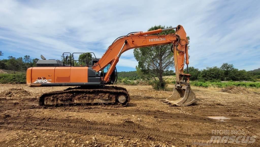 Hitachi ZX350LCN حفارات زحافة