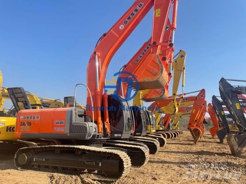 Hitachi ZX 240 حفارات زحافة