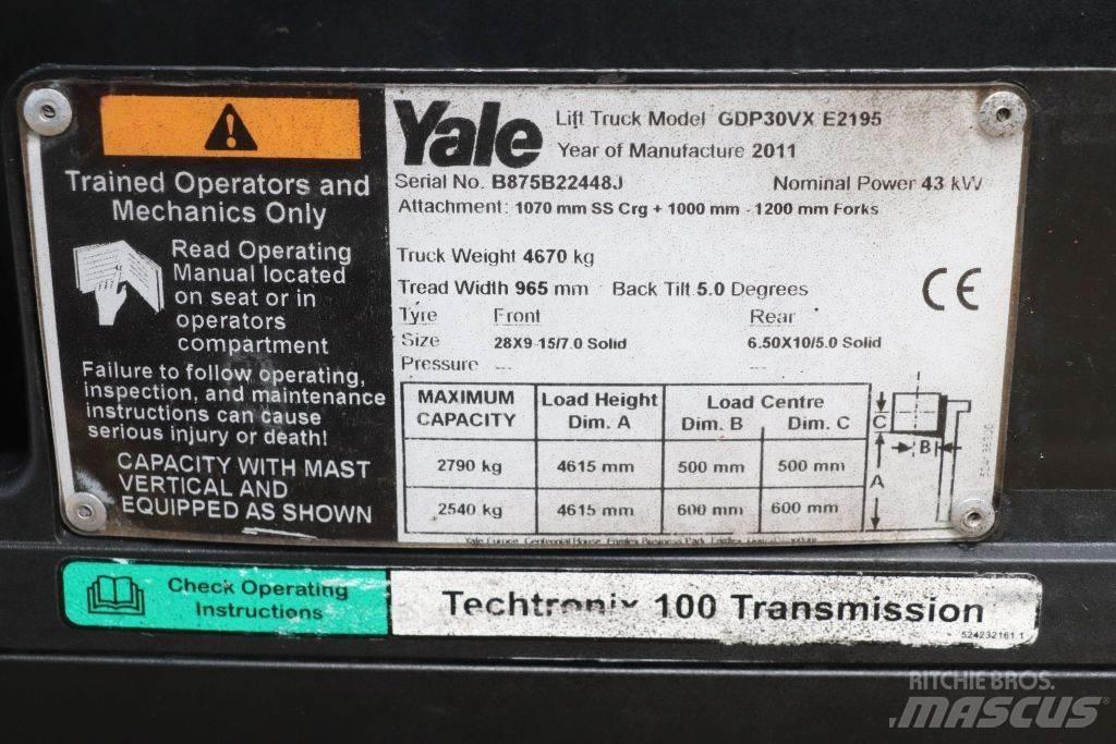 Yale GDP30VX شاحنات الديزل