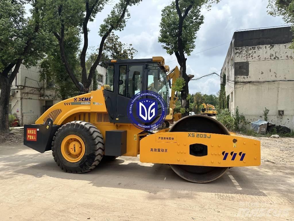 XCMG XS 203 J مداحل أحادية الأسطوانة