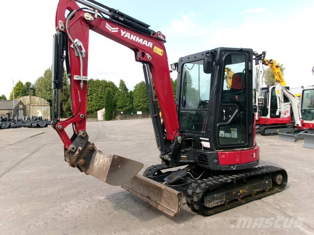 Yanmar Vio 33 حفارات صغيرة أقل من 7 طن (حفارات صغيرة)