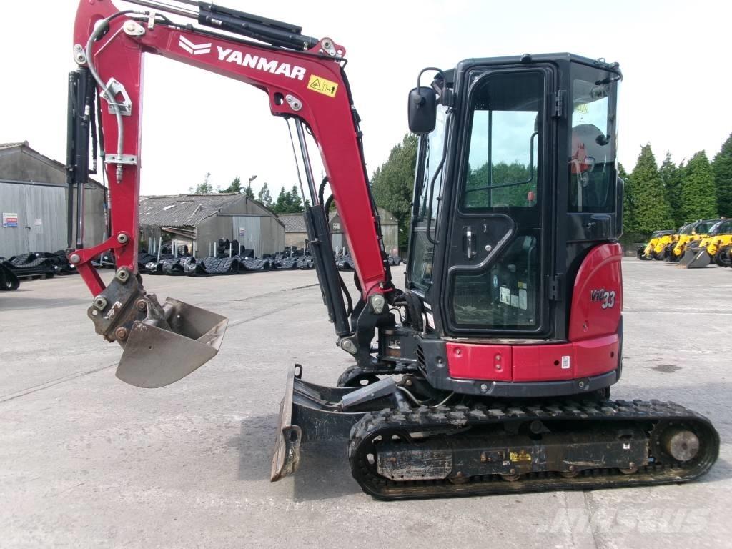 Yanmar Vio 33 حفارات صغيرة أقل من 7 طن (حفارات صغيرة)