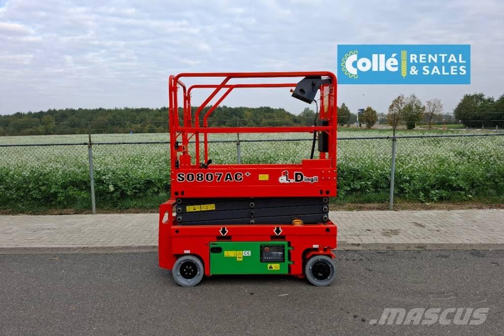 Dingli S0807AC+ | 2025 رافعات مقصية الشكل