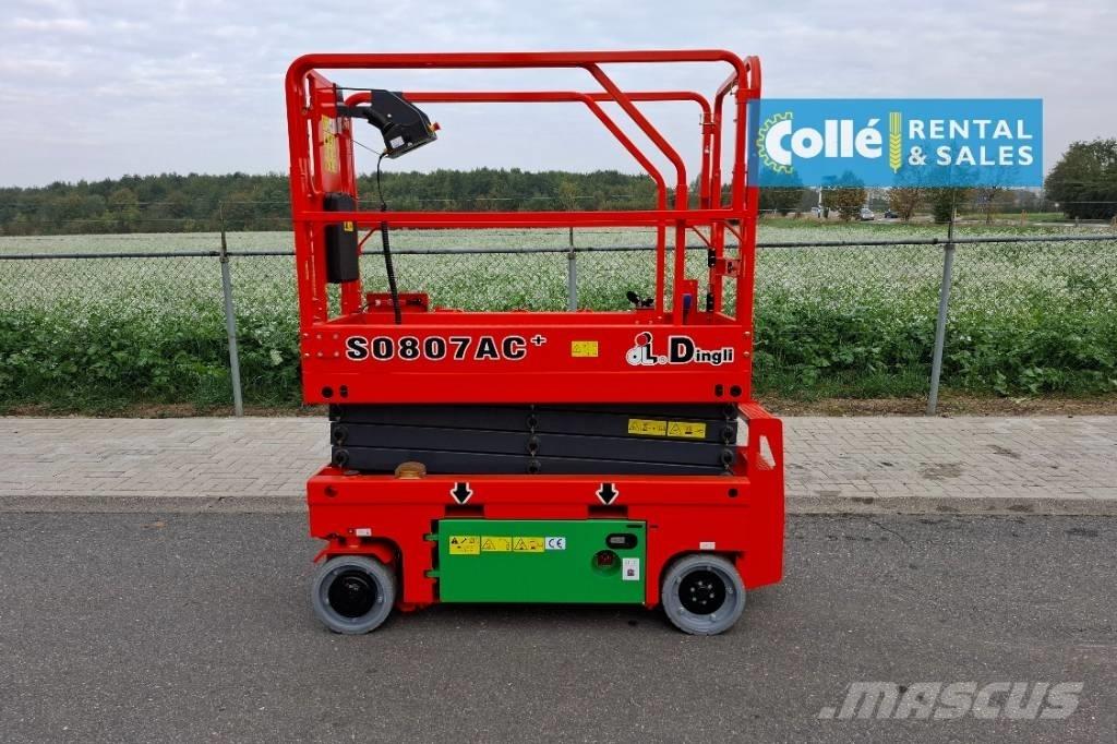 Dingli S0807AC+ | 2025 رافعات مقصية الشكل