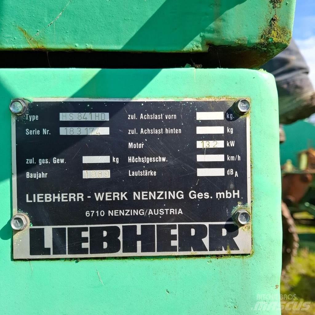 Liebherr HS 841 رافعات مجنزرة
