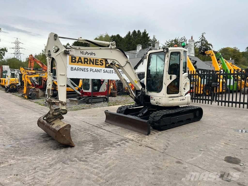 Kubota U 48-4 حفارات صغيرة أقل من 7 طن (حفارات صغيرة)