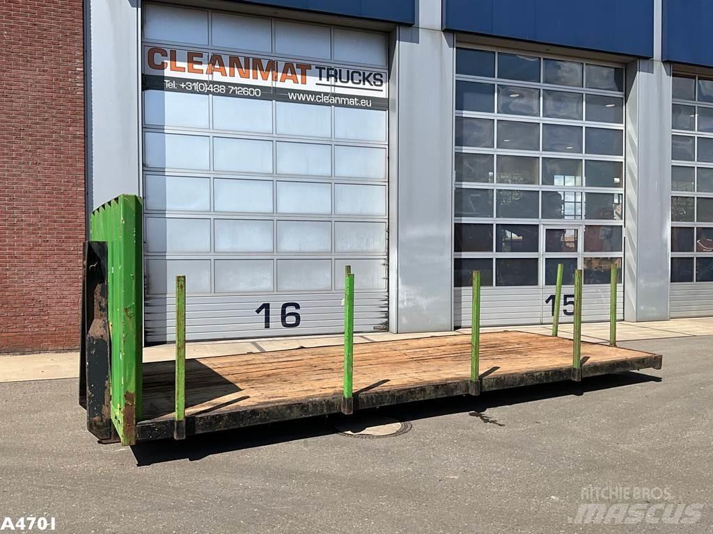  Flat container حاويات خاصة