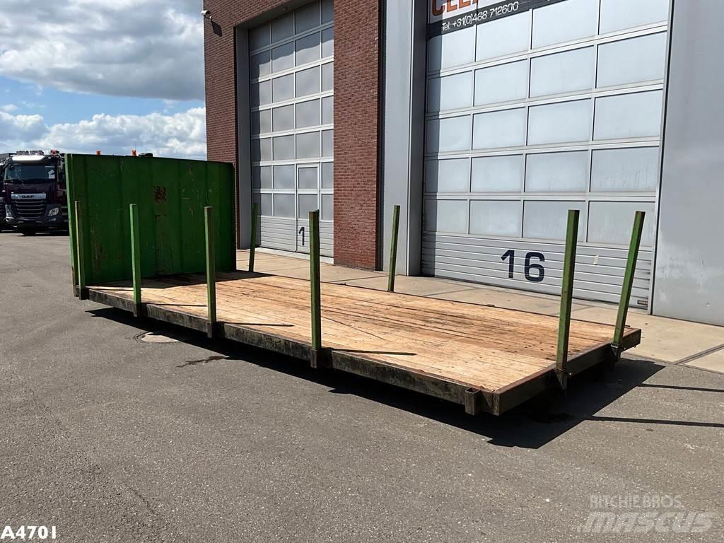  Flat container حاويات خاصة