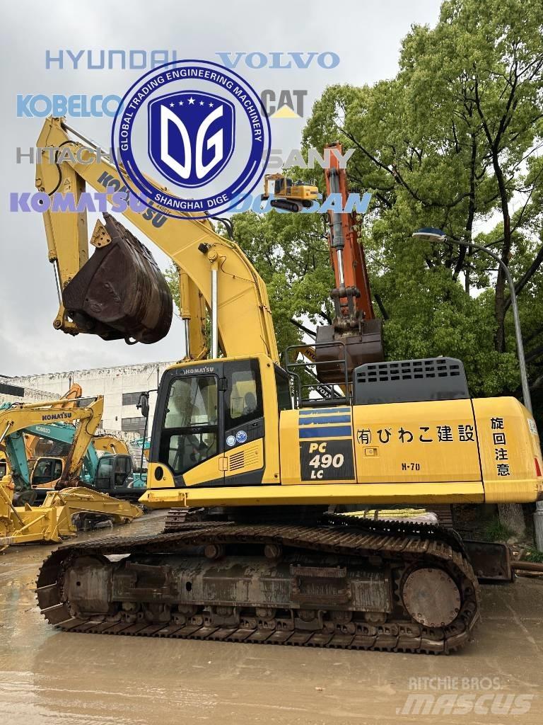 Komatsu PC 490 LC-10 حفارات زحافة