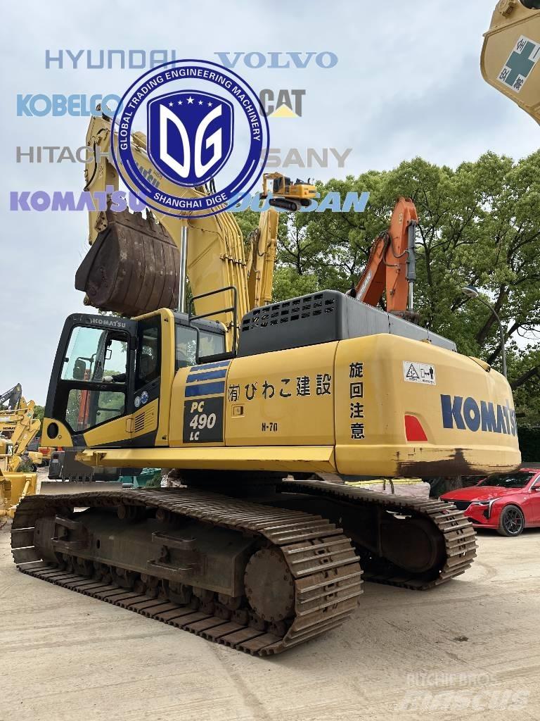 Komatsu PC 490 LC-10 حفارات زحافة