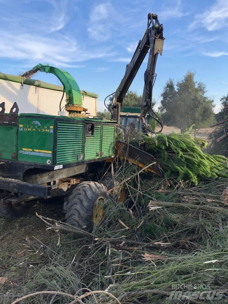 Dutch Dragon EC 6J60 ماكينات تقطيع أخشاب الحراجة