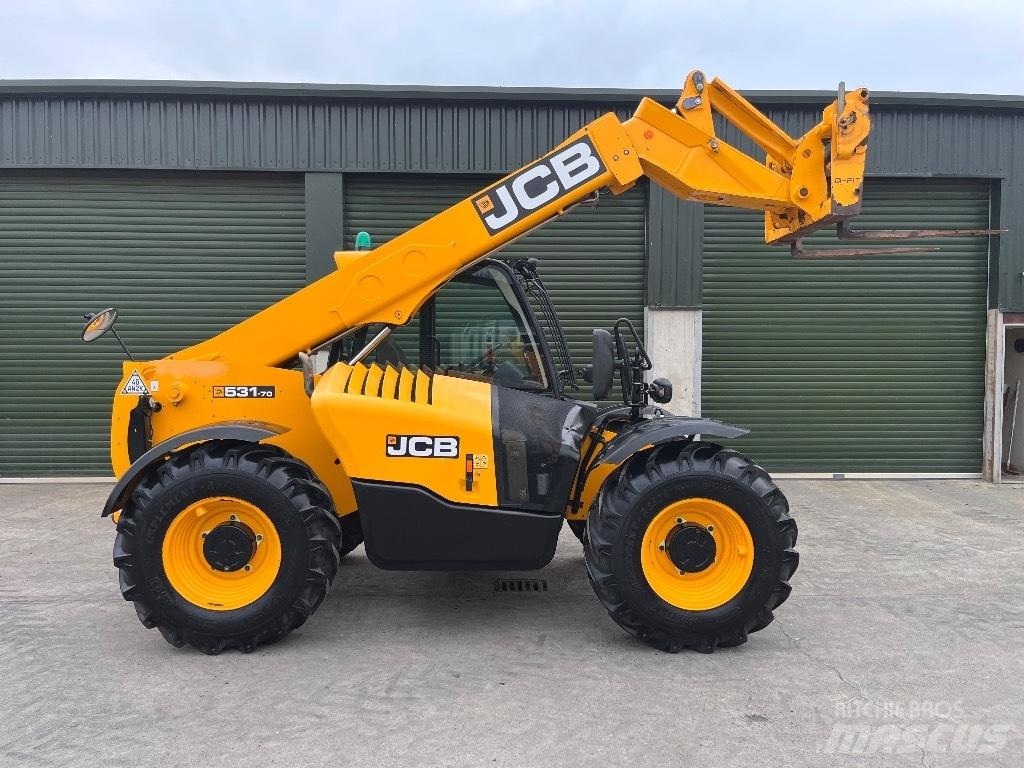 JCB 531-70 Agri معدات مناولة لأغراض الزراعة
