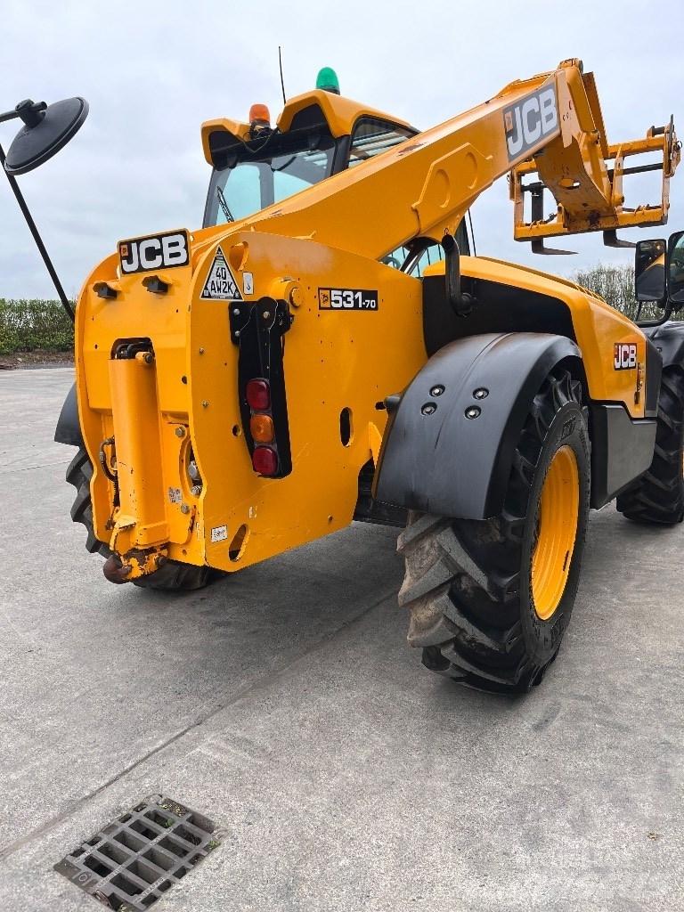 JCB 531-70 Agri معدات مناولة لأغراض الزراعة