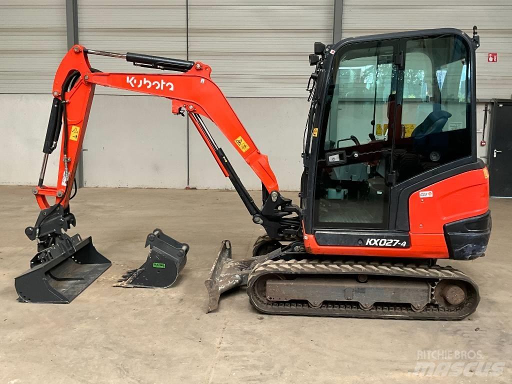 Kubota KX 027-4 حفارات صغيرة أقل من 7 طن (حفارات صغيرة)