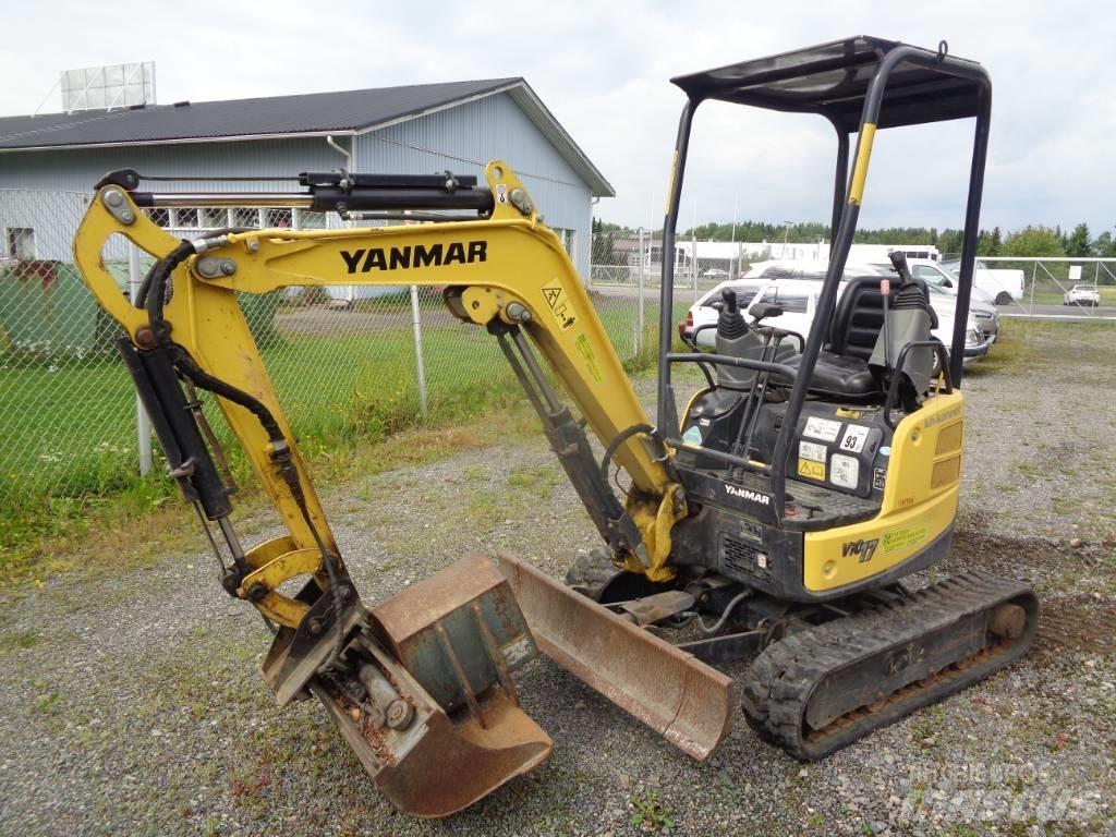 Yanmar Vio 17 حفارات صغيرة أقل من 7 طن (حفارات صغيرة)