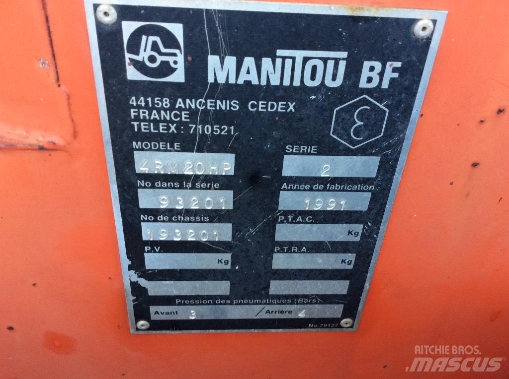 Manitou 4 RM 20 HP أجهزة نقل