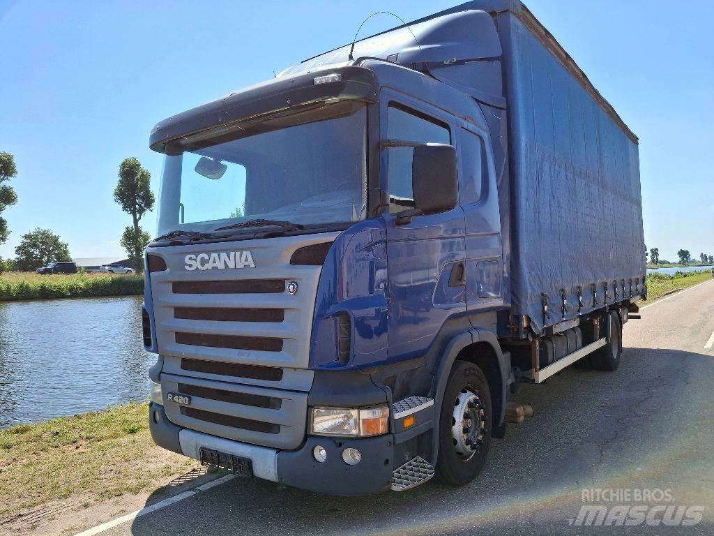 Scania R420 شاحنات ذات هيكل صندوقي