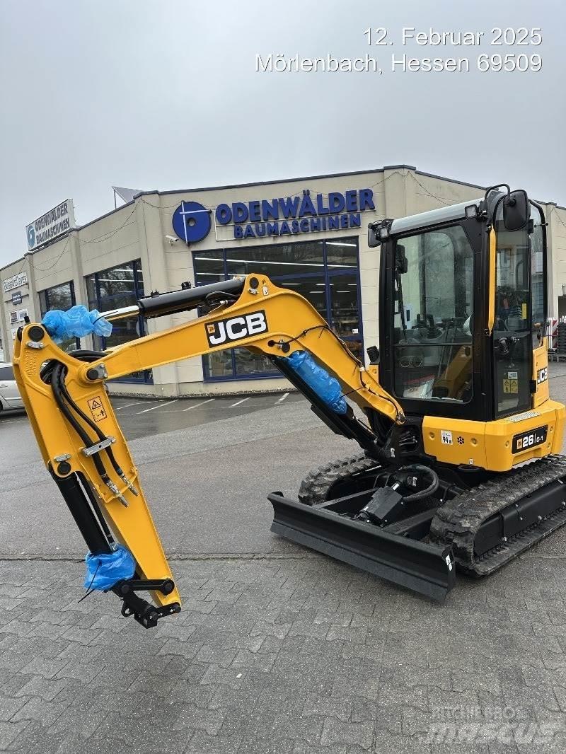 JCB 26C-1 حفارات صغيرة أقل من 7 طن (حفارات صغيرة)