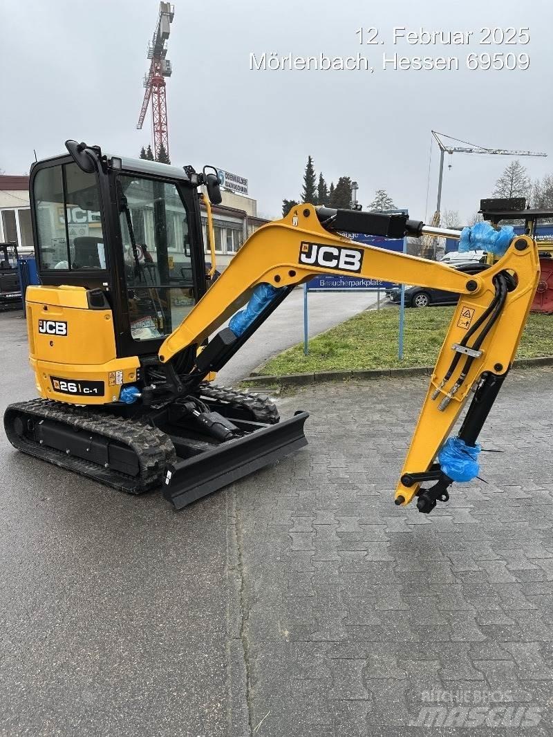 JCB 26C-1 حفارات صغيرة أقل من 7 طن (حفارات صغيرة)