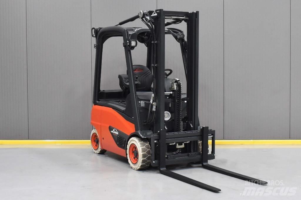 Linde E 16 P-02 شاحنات ذات رافعات شوكية تعمل بالكهرباء