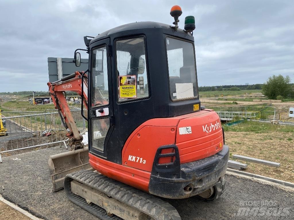 Kubota KX 71-3 حفارات صغيرة أقل من 7 طن (حفارات صغيرة)