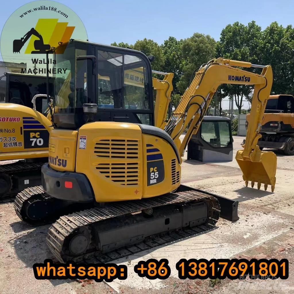 Komatsu PC 55 MR حفارات صغيرة أقل من 7 طن (حفارات صغيرة)