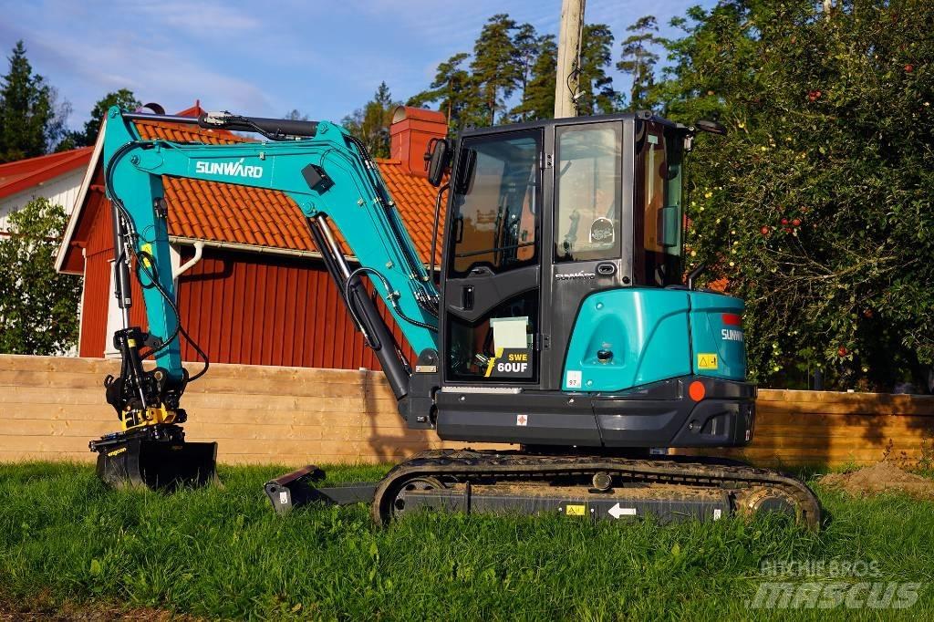 Sunward SWE 60 UF حفارات زحافة