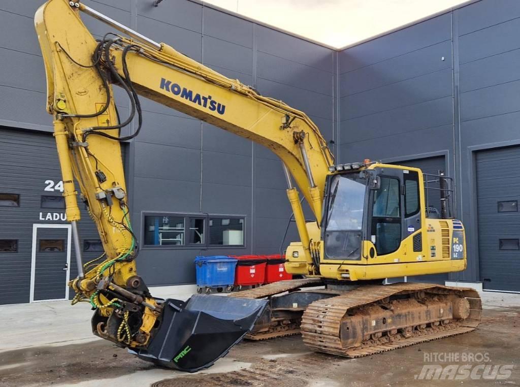 Komatsu PC 190 LC-8 حفارات زحافة