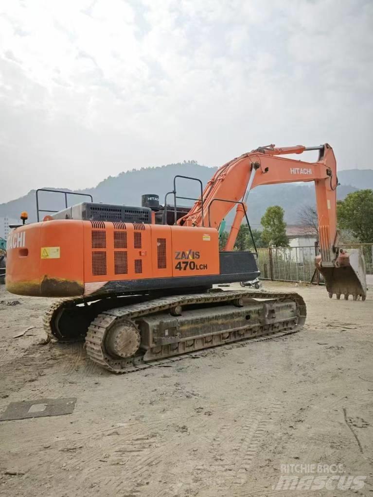 Hitachi 470 حفارات زحافة