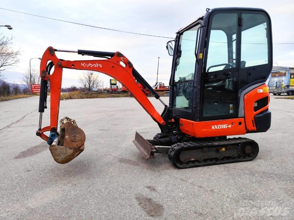 Kubota KX 016-4 حفارات صغيرة أقل من 7 طن (حفارات صغيرة)