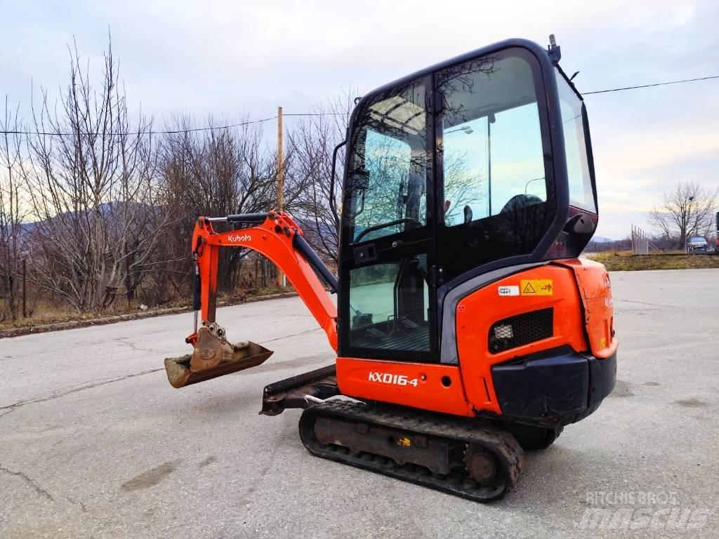 Kubota KX 016-4 حفارات صغيرة أقل من 7 طن (حفارات صغيرة)