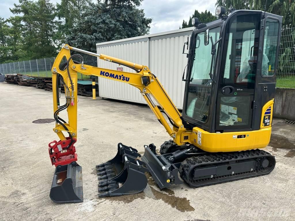 Komatsu PC 16 R-3HS حفارات صغيرة أقل من 7 طن (حفارات صغيرة)