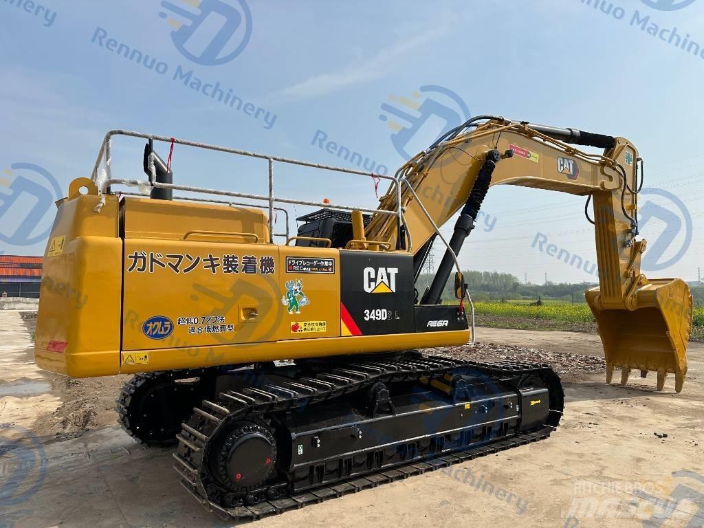 CAT 349 D2L حفارات زحافة