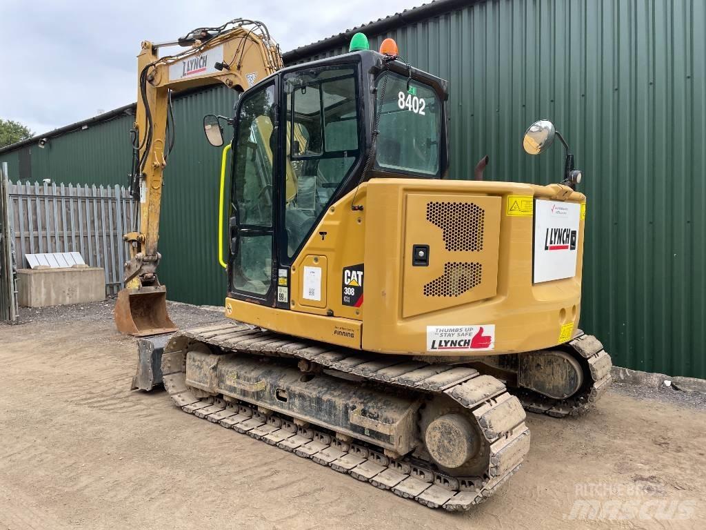 CAT 308 C CR حفارات وسط 7 طن - 12 طن