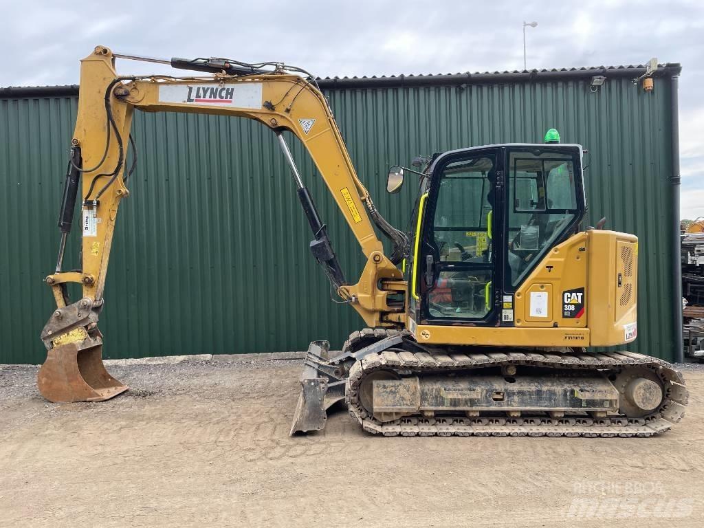 CAT 308 C CR حفارات وسط 7 طن - 12 طن
