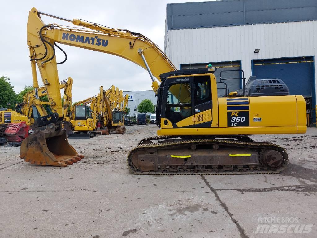 Komatsu PC360LC-11 حفارات زحافة