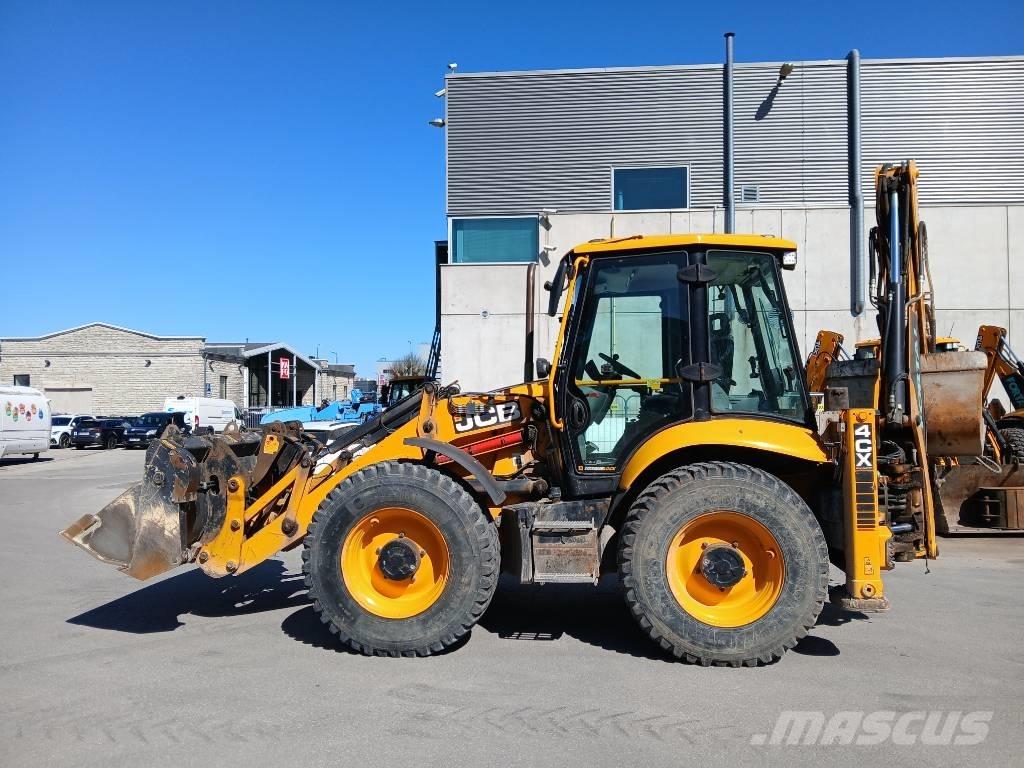 JCB 4cxpro AEC لوادر ذات جرافات عكسية