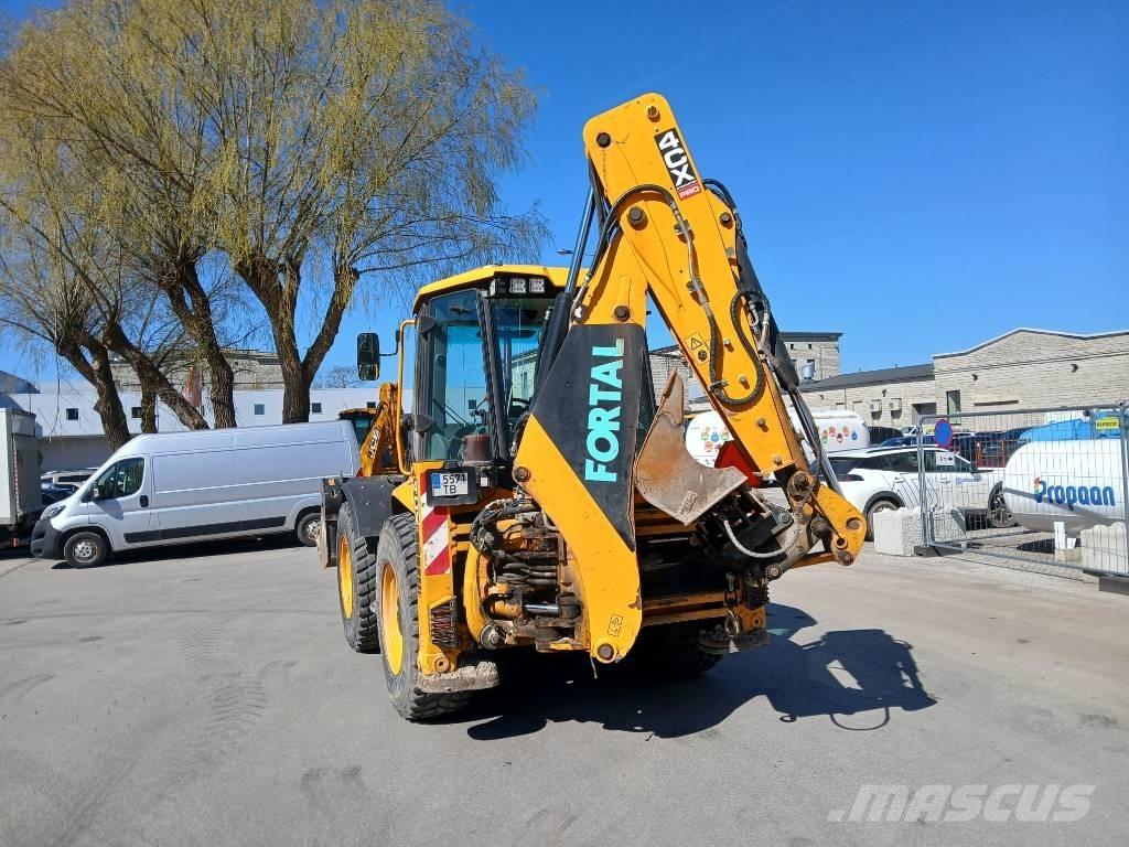 JCB 4cxpro AEC لوادر ذات جرافات عكسية