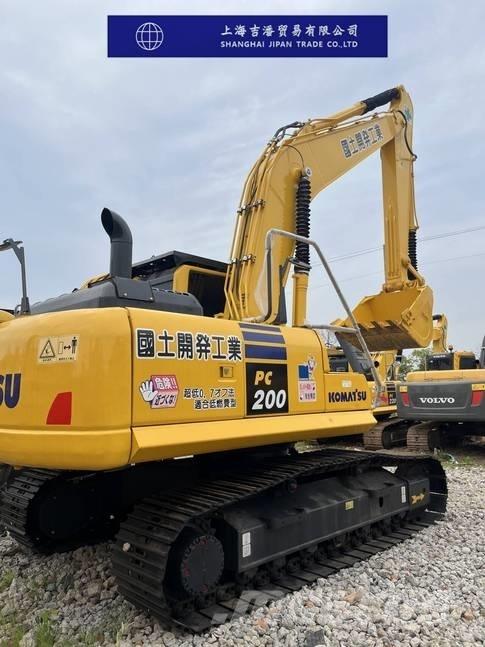 Komatsu PC 200 حفارات زحافة