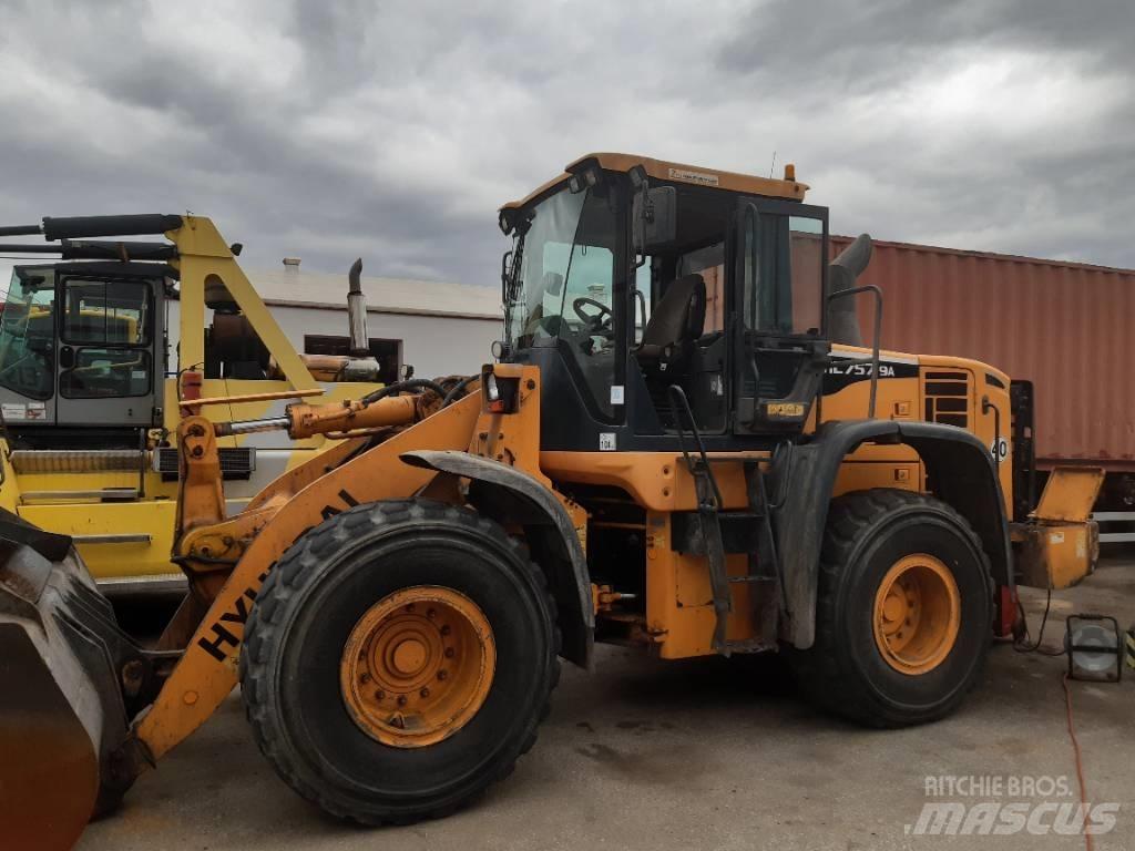 Hyundai HL 757-9 A لوادر بعجل