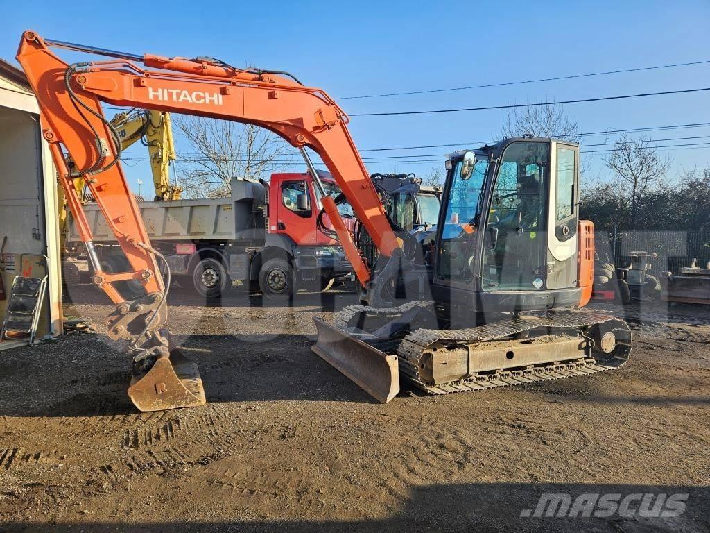 Hitachi ZX 85 US حفارات زحافة