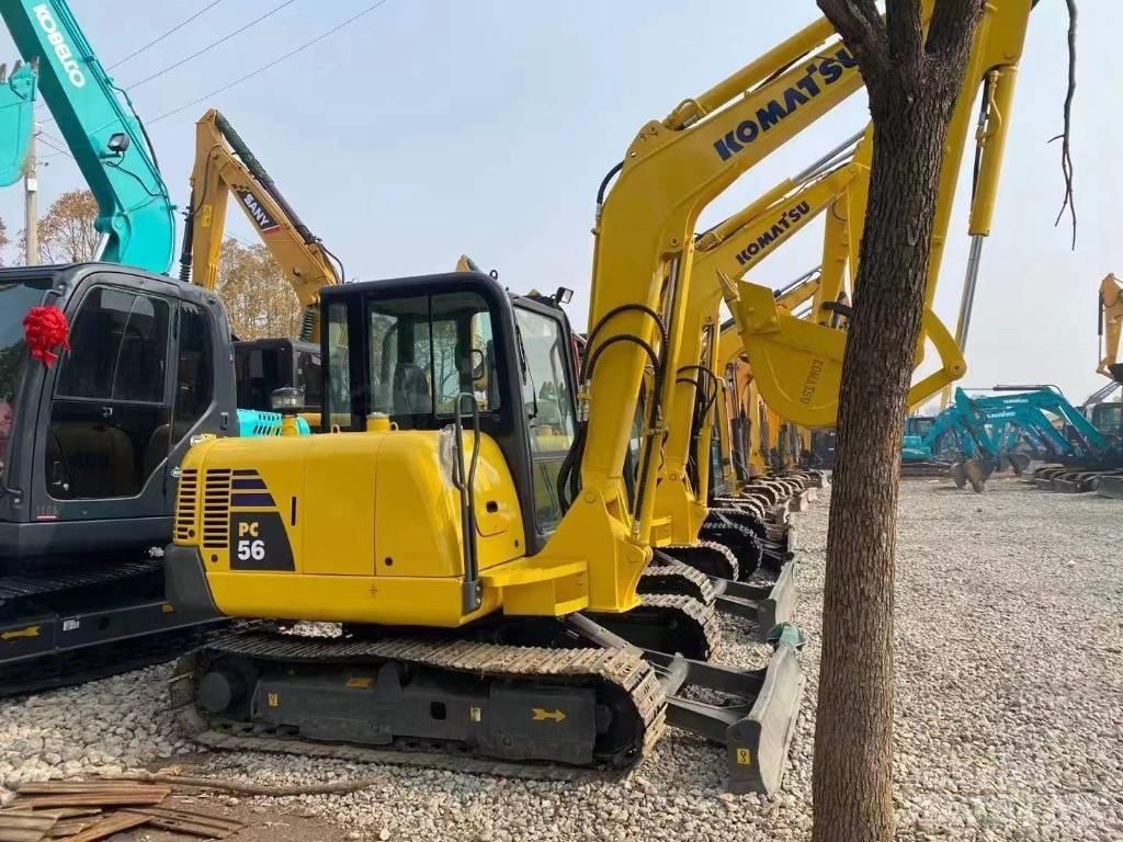 Komatsu PC 56-7 حفارات زحافة