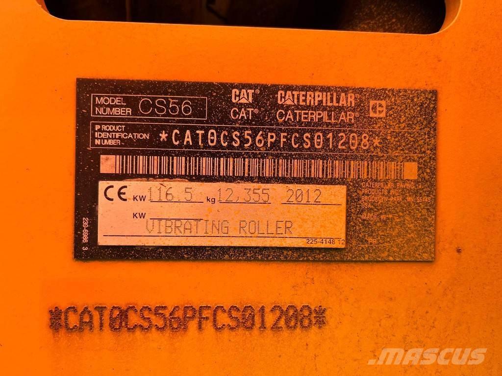 CAT CS 56 AC مداحل أحادية الأسطوانة