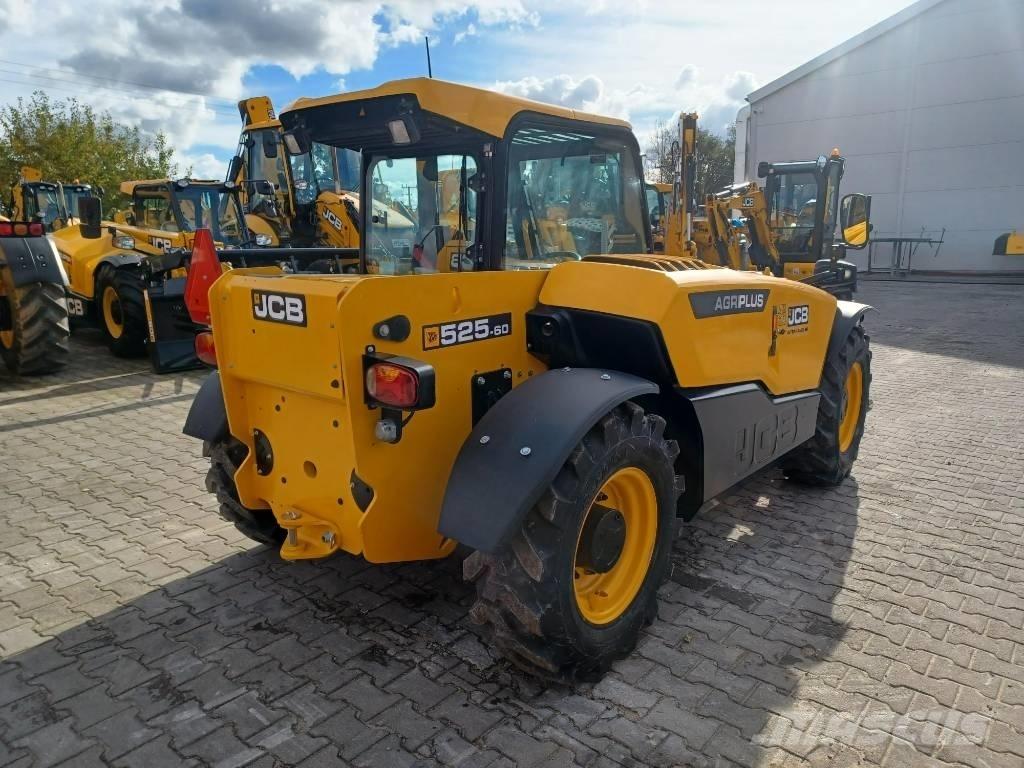 JCB 525-60 Agri Plus مناولات متداخلة