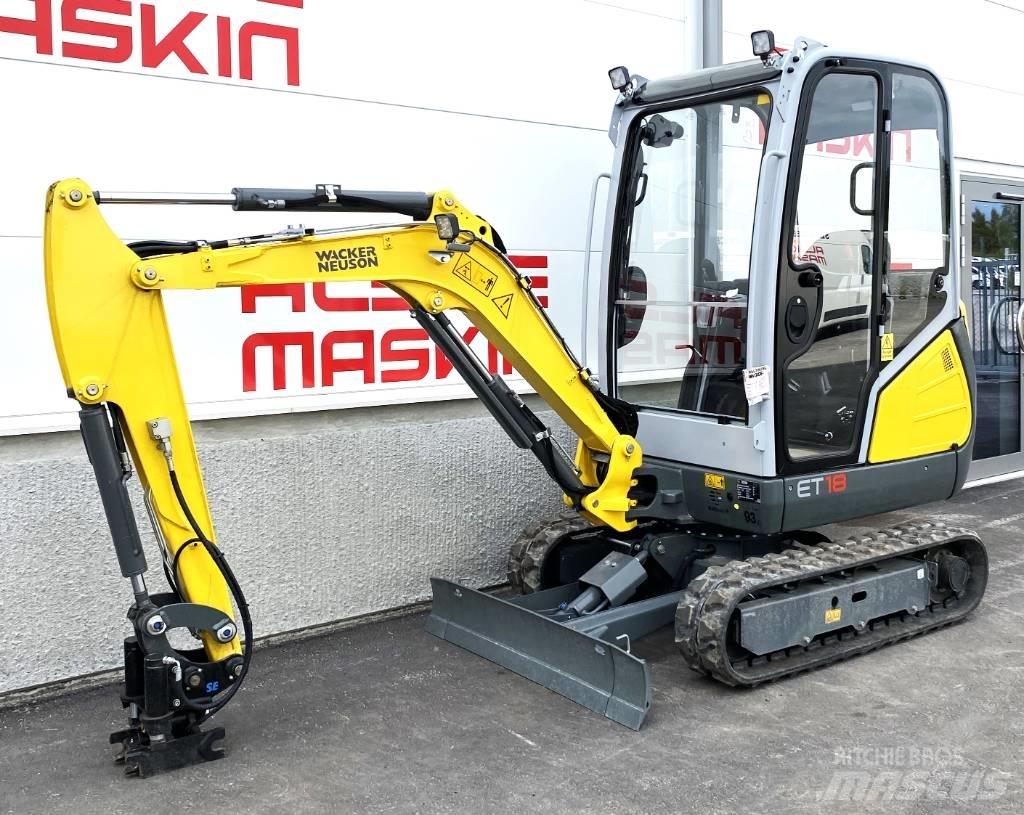 Wacker Neuson ET 18 حفارات صغيرة أقل من 7 طن (حفارات صغيرة)