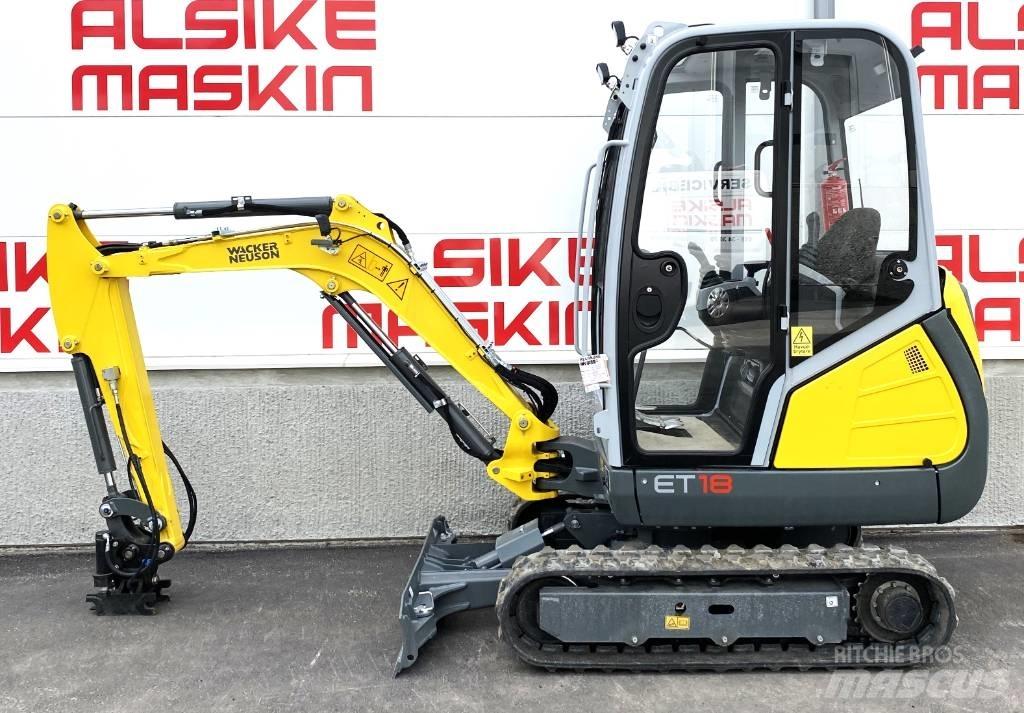 Wacker Neuson ET 18 حفارات صغيرة أقل من 7 طن (حفارات صغيرة)